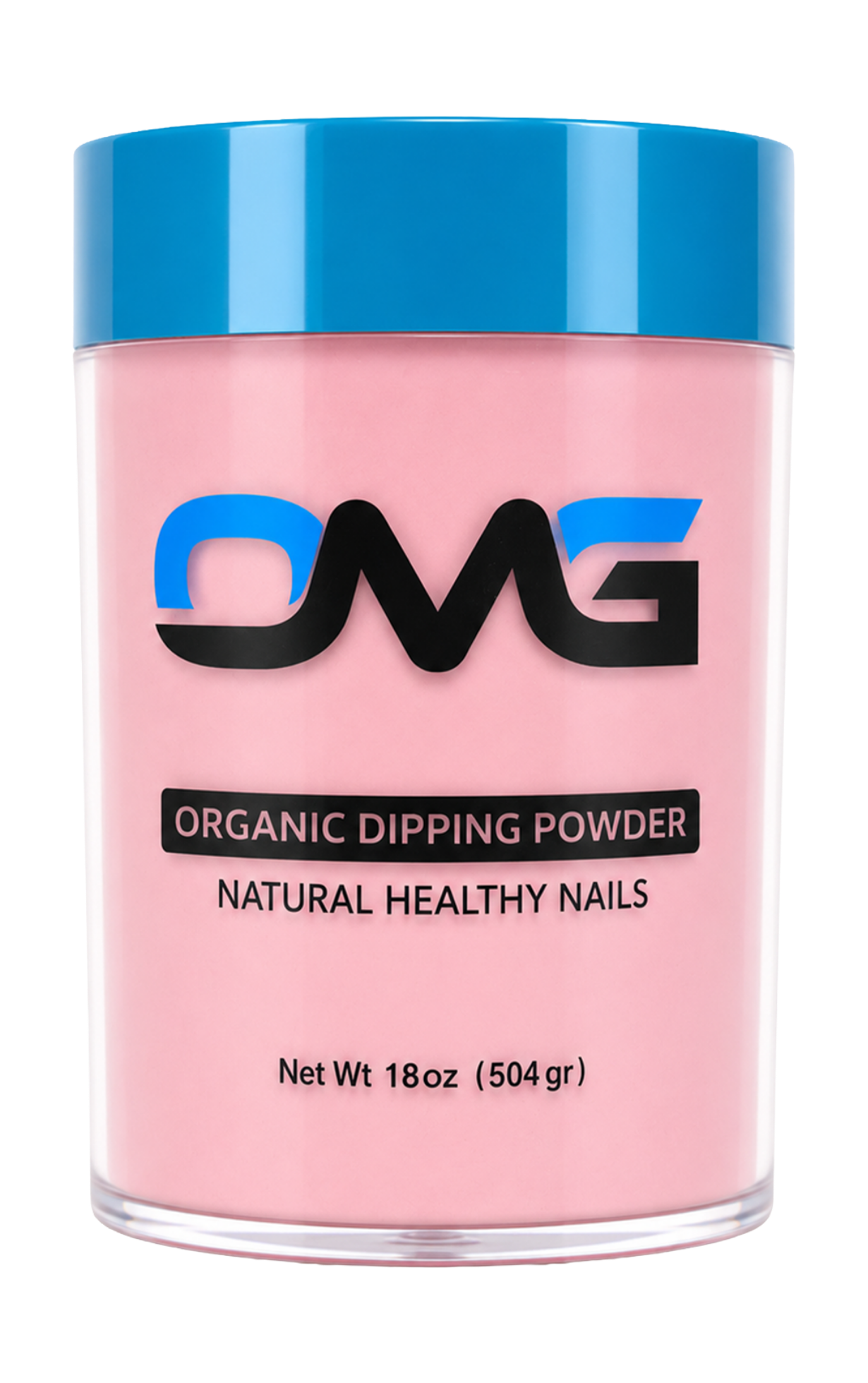 OMG 504g bulk dipping powder jar produced under an OEM program